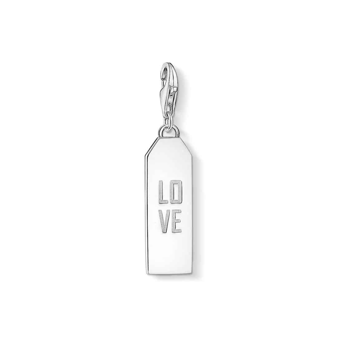 Charm Pendant Love Silver