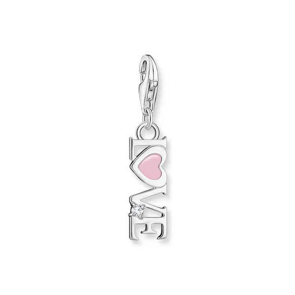 Charm Pendant Love Heart Silver