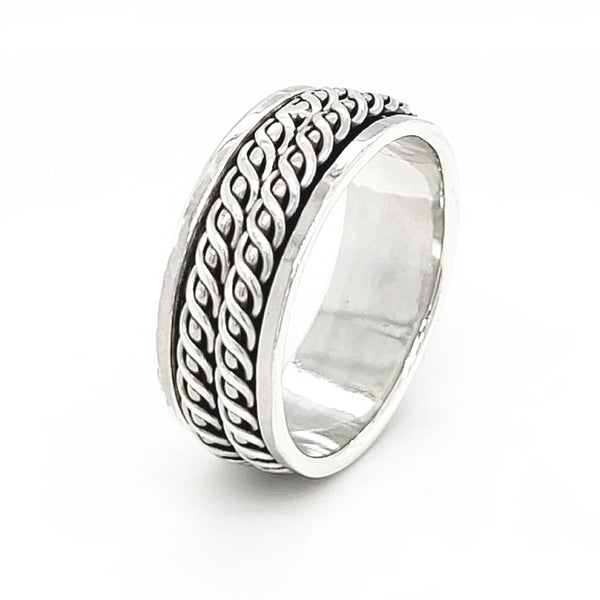 Celtic Twist Meditation Spinning Ring