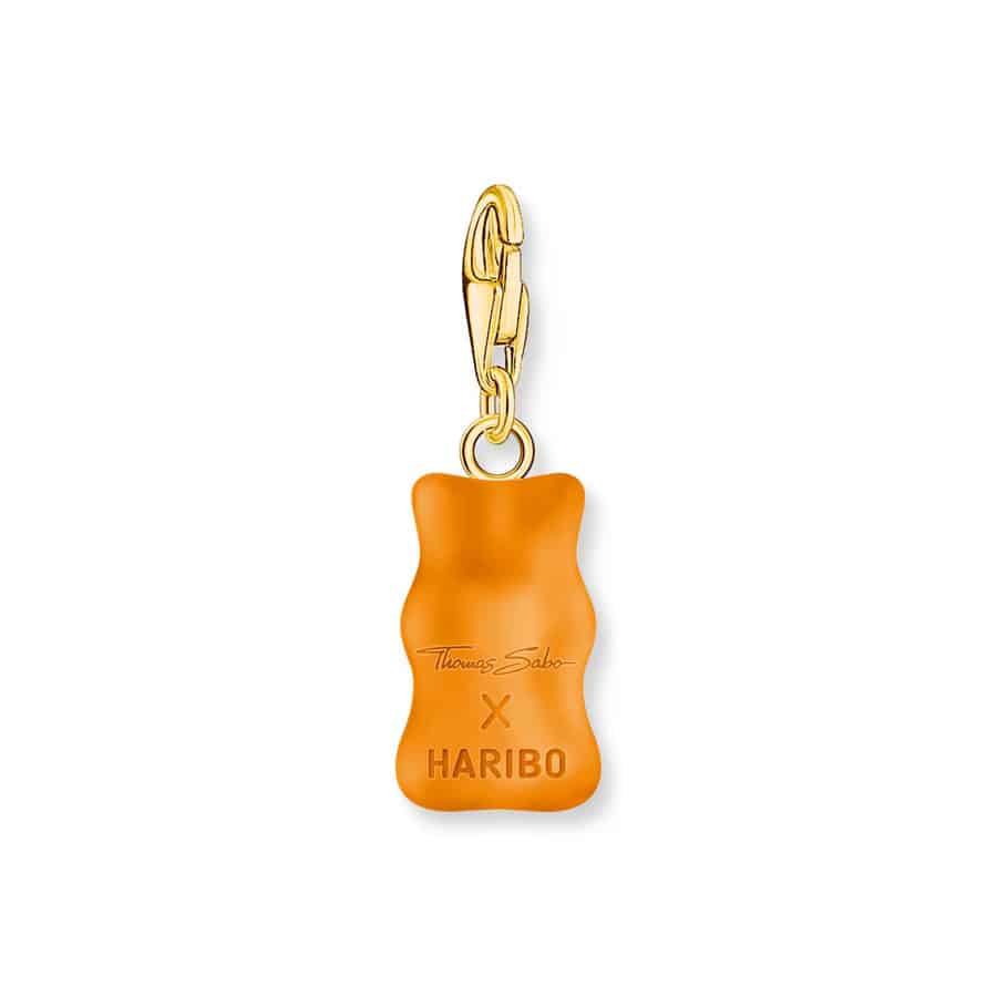 Charm Pendant Goldbears in Orange