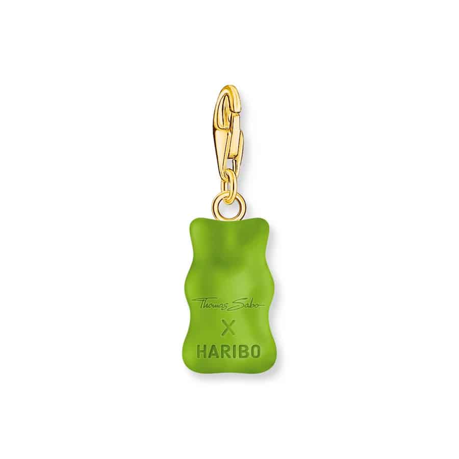 Charm Pendant Goldbears in Green