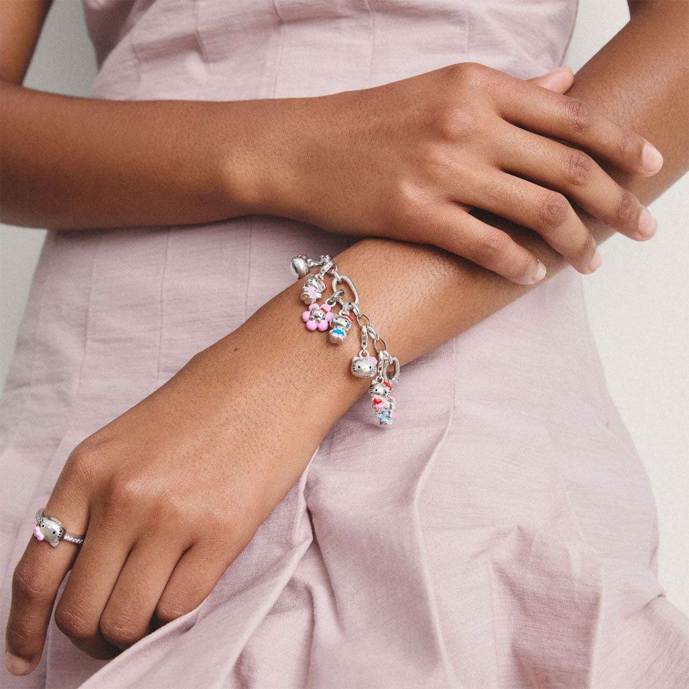 Hello Kitty Charm with Pink Bow