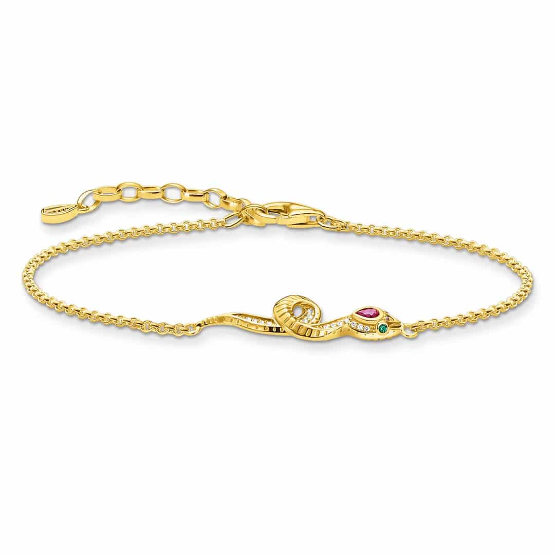 Snake Bracelet Yellow Gold
