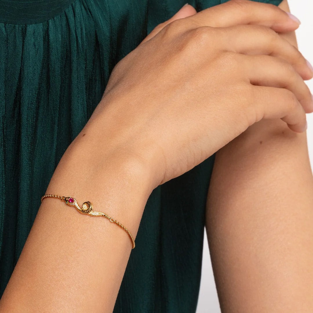 Snake Bracelet Yellow Gold