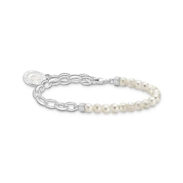 Member Charm bracelet with Charmista Disc Silver