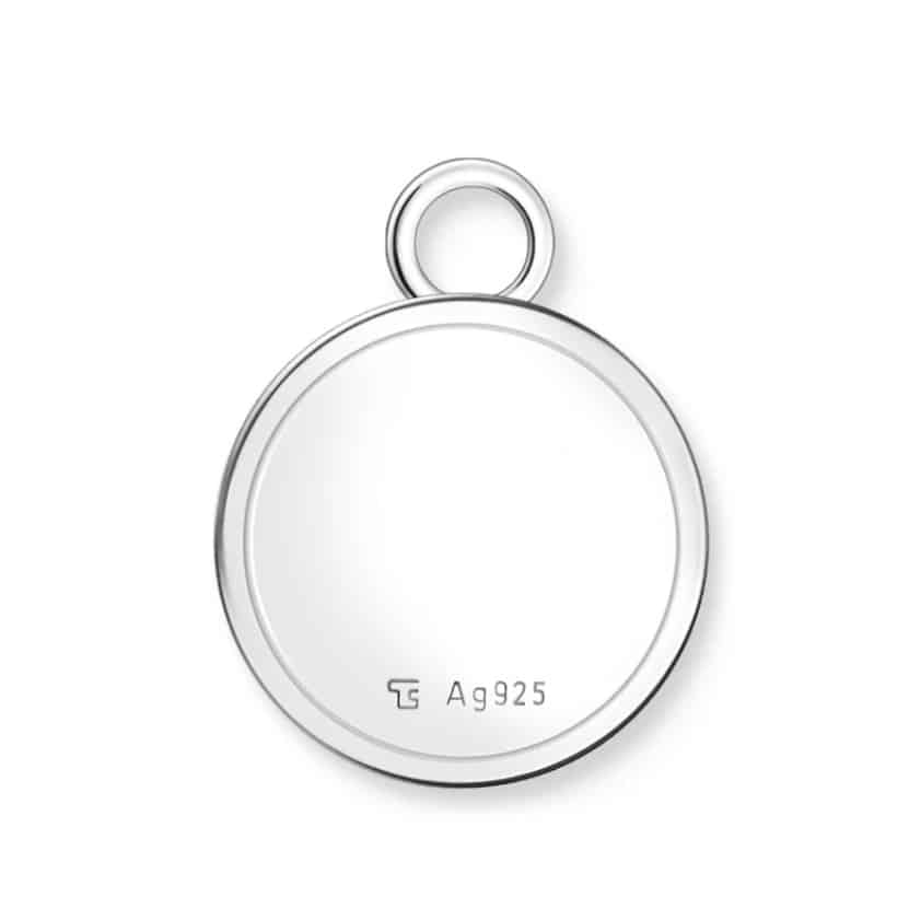 Member Charm necklace with Charmista Disc Silver