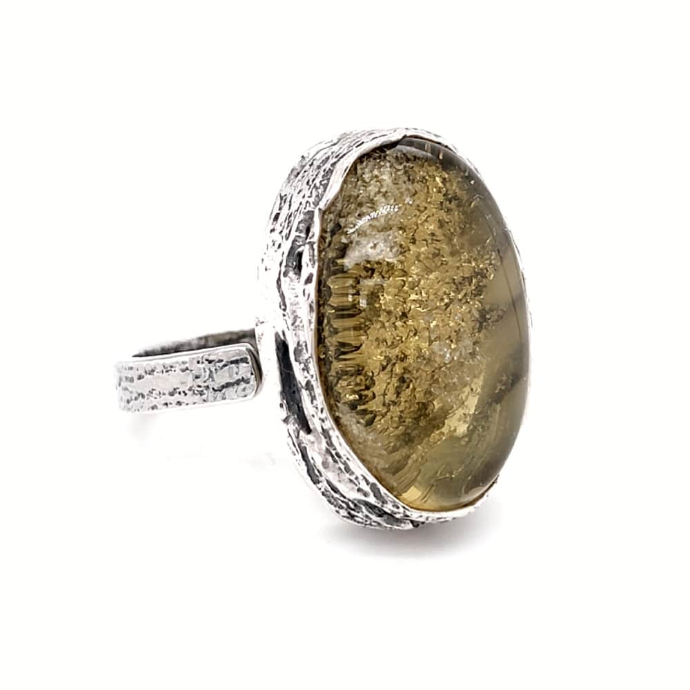 Genuine Baltic Amber Ring 562