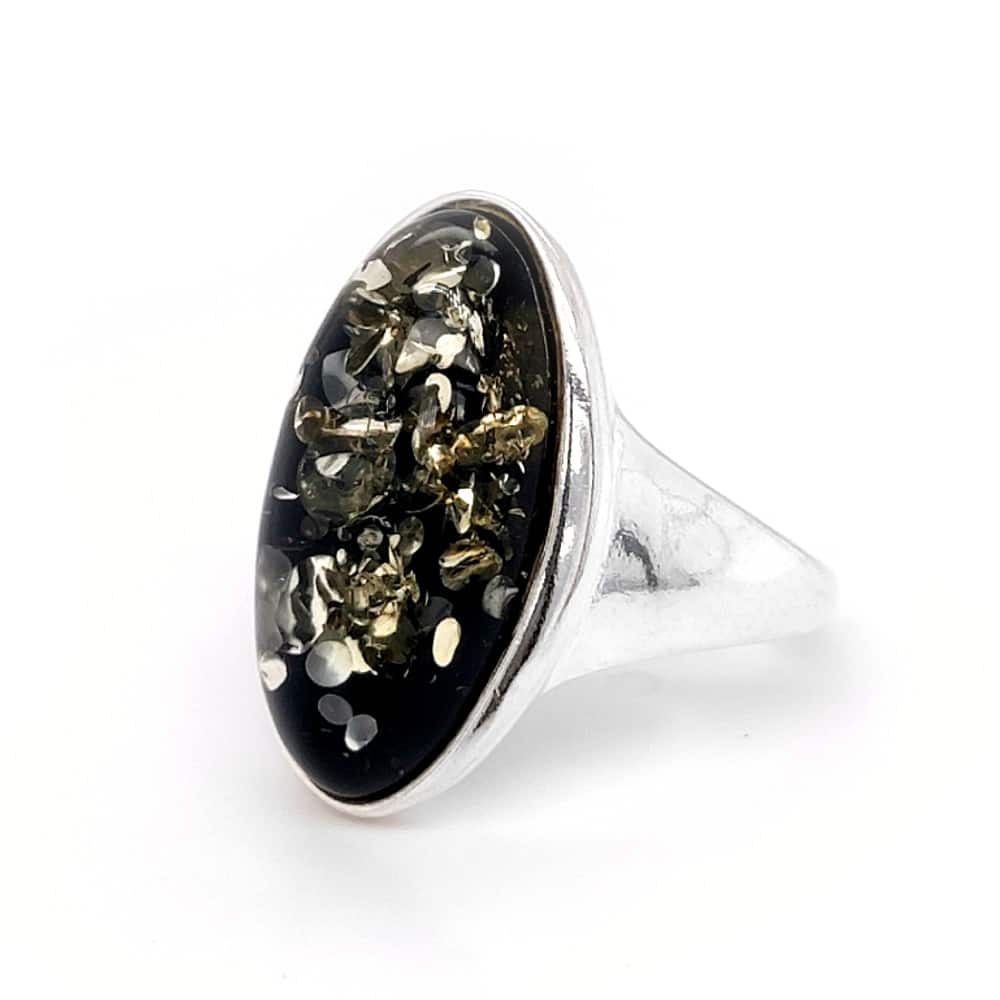 Genuine Baltic Amber Ring 569