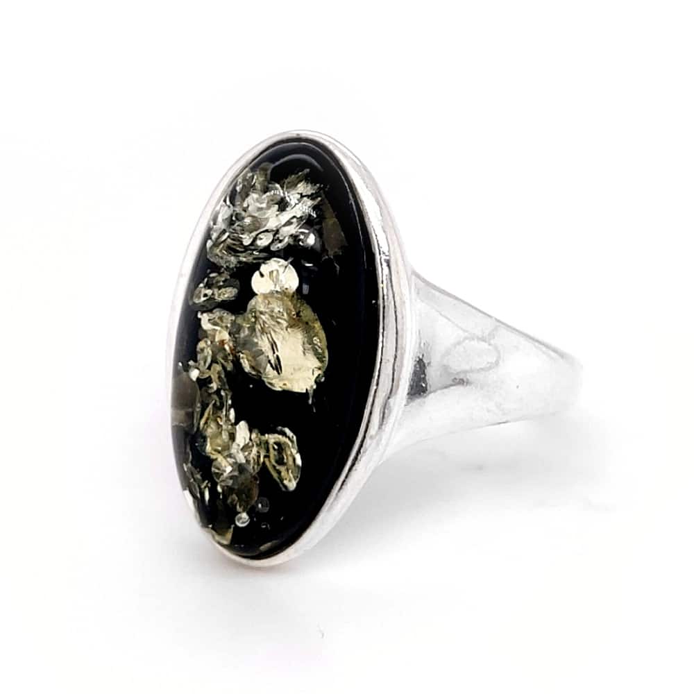 Genuine Baltic Amber Ring 569