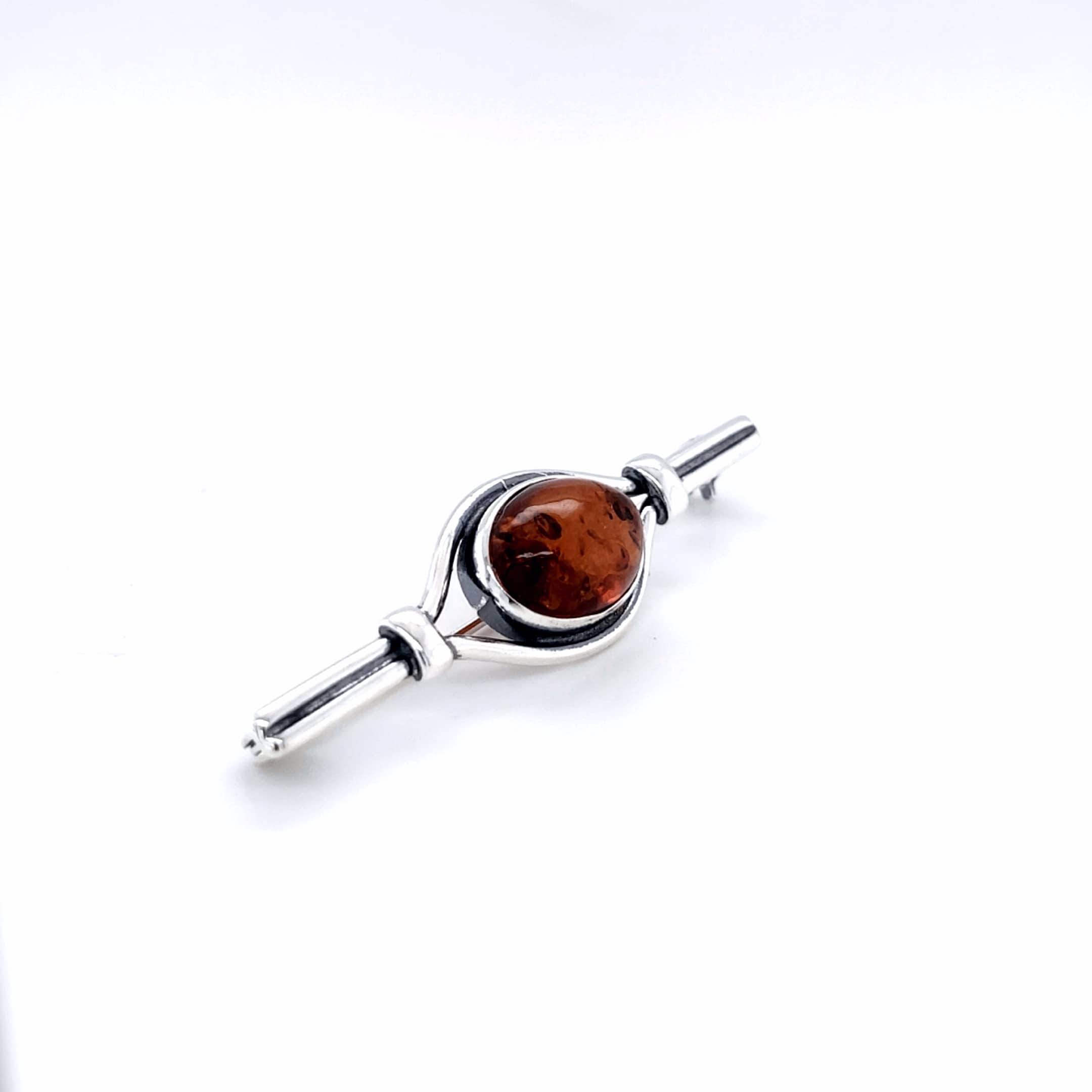 Genuine Baltic Amber Brooch 601
