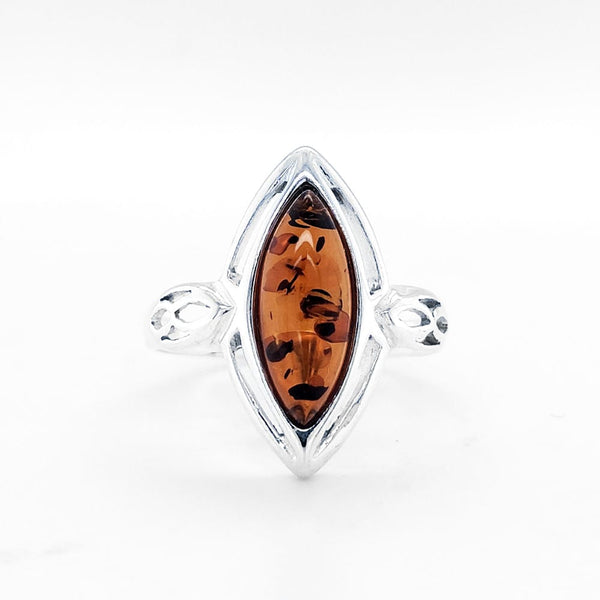 Genuine Baltic Amber Ring 703