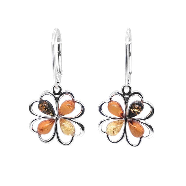 Genuine Baltic Amber Earrings 727