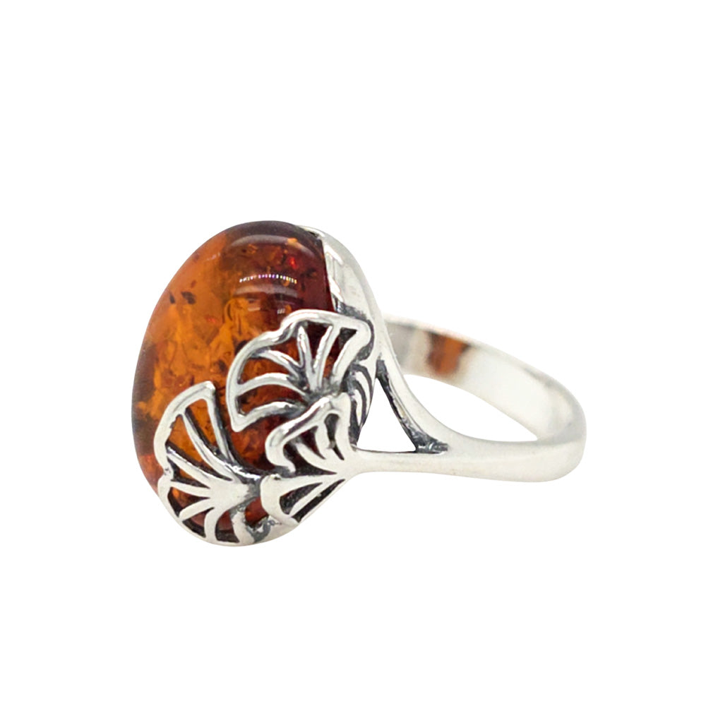 Genuine Baltic Amber Ring 777