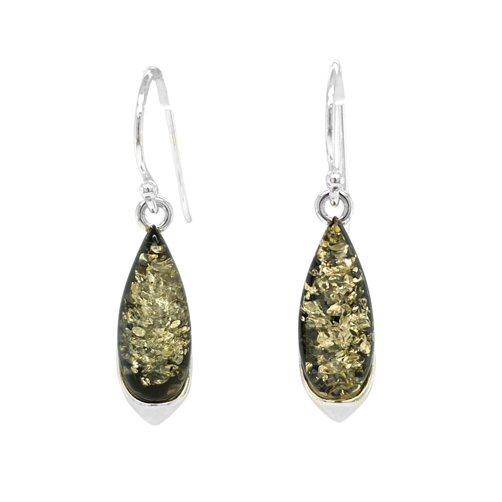 Genuine Baltic Amber Earrings 833