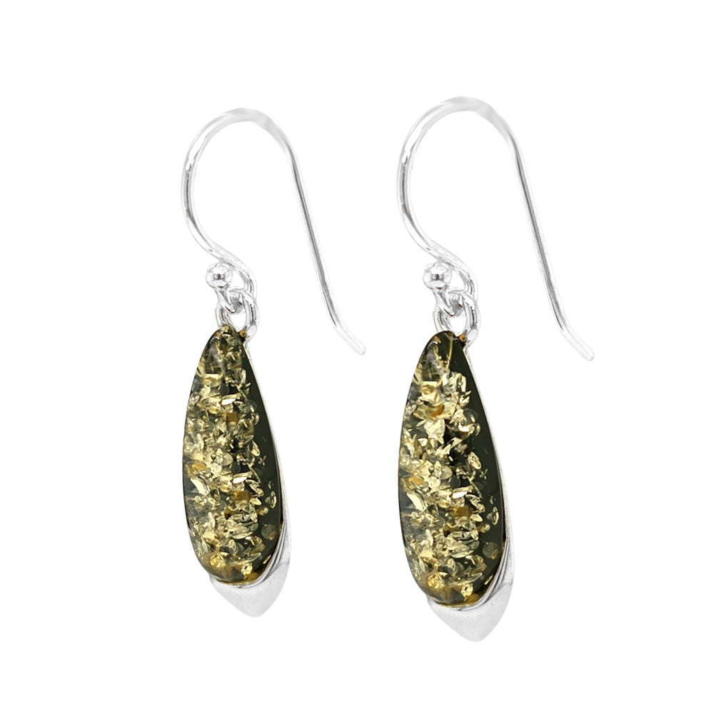 Genuine Baltic Amber Earrings 833