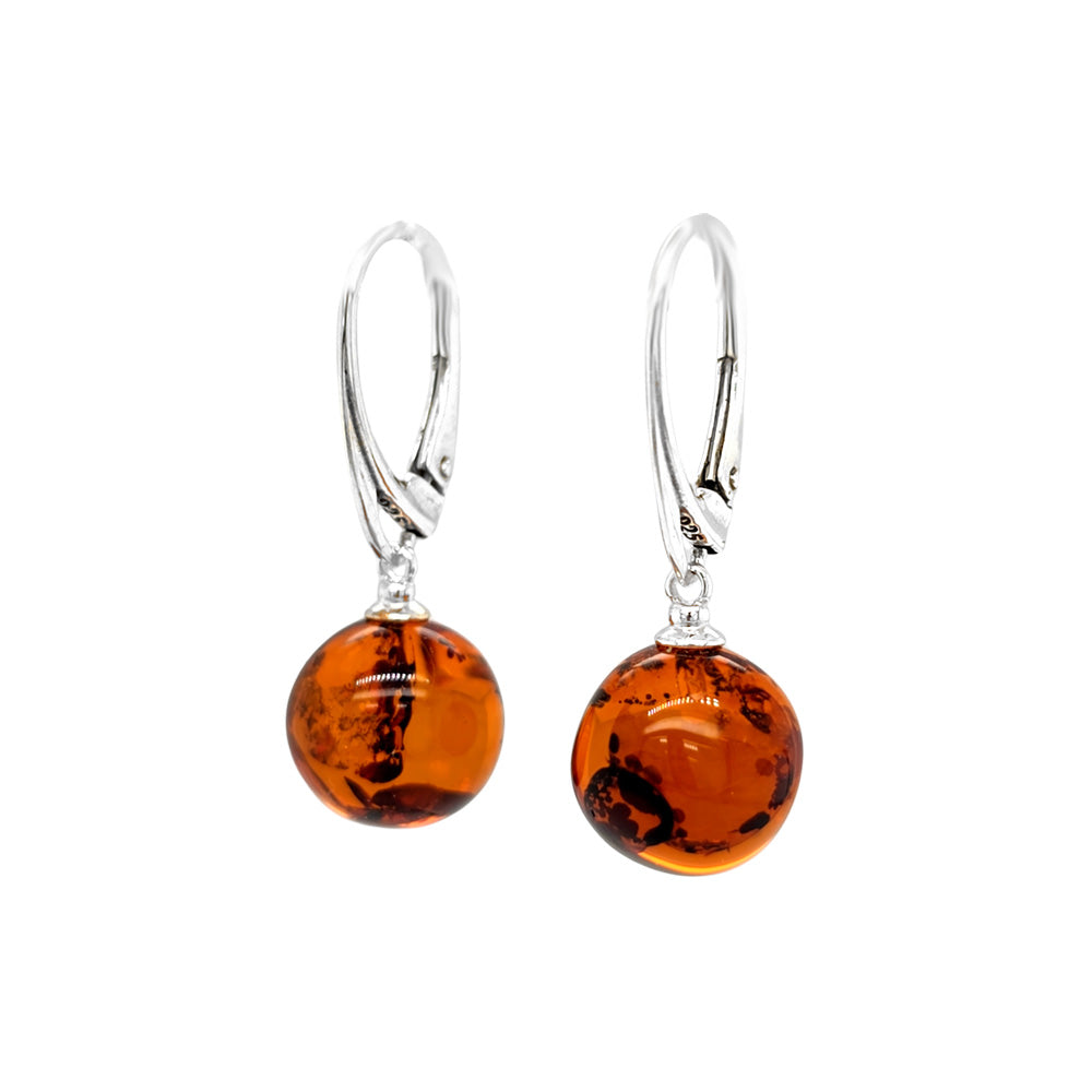 Genuine Baltic Amber Earrings 850