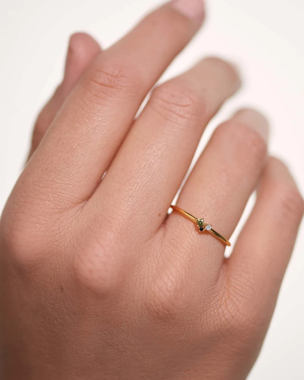 LIME BLUSH Ring Yellow Gold