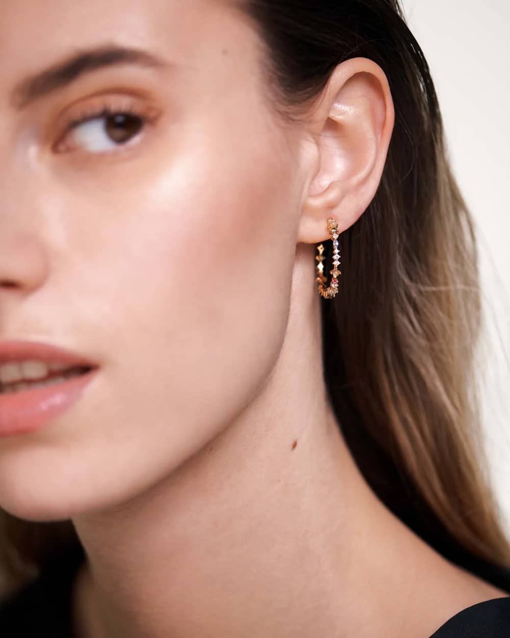 HALO Earrings Yellow Gold