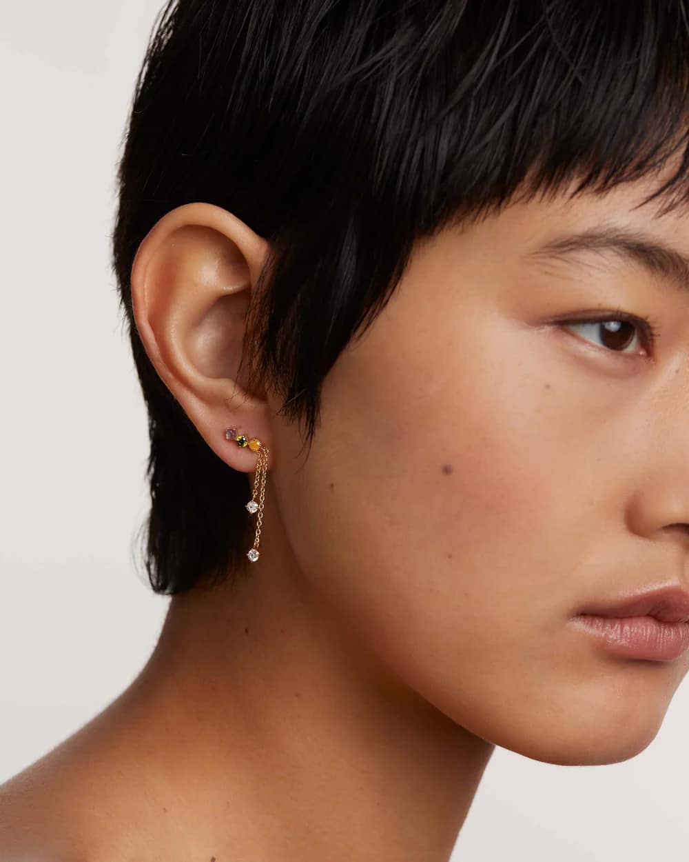 SENA Earrings Yellow Gold