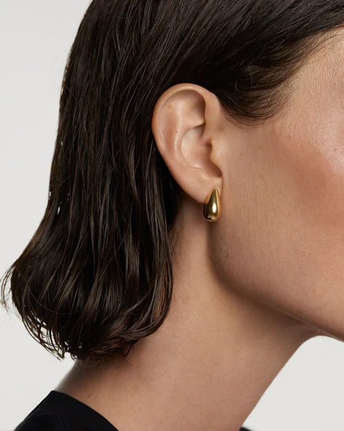 SUGAR Stud Earrings Yellow Gold