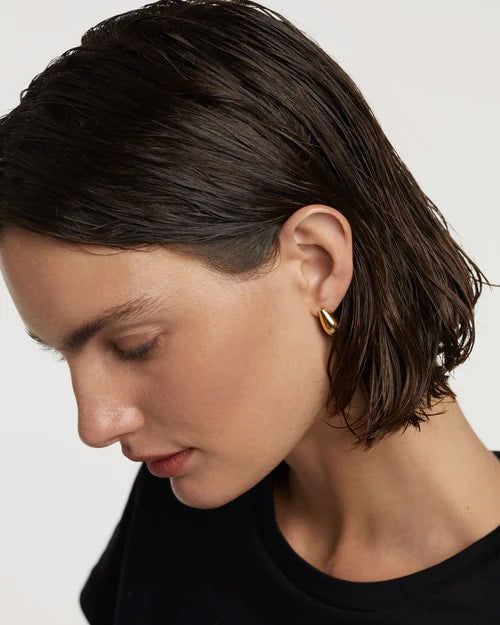 SUGAR Stud Earrings Yellow Gold