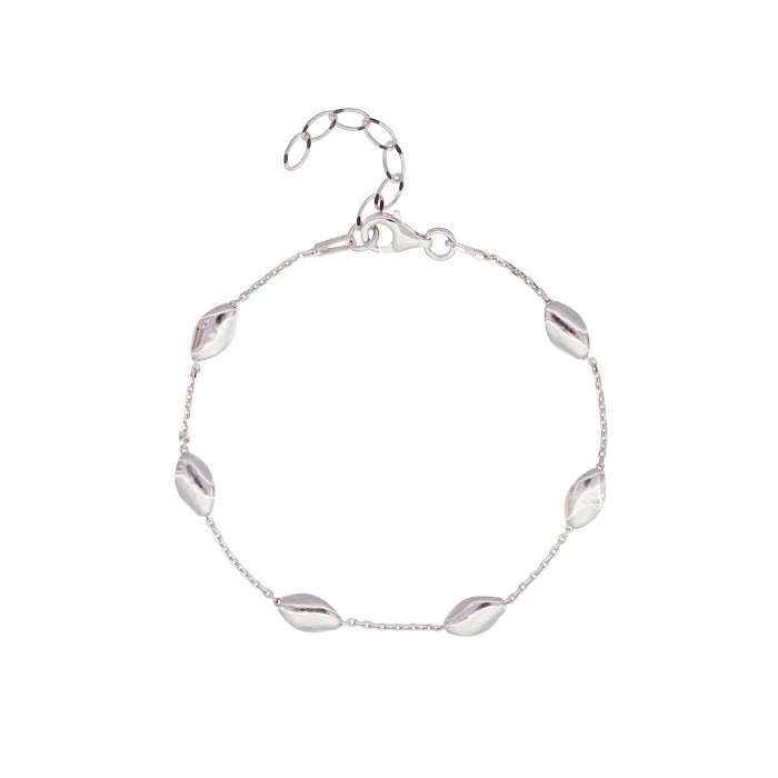 IL Diletto 925 Italian Chips Silver Bracelet