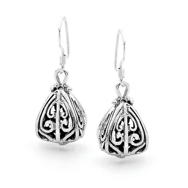 Filigree Silver Earrings