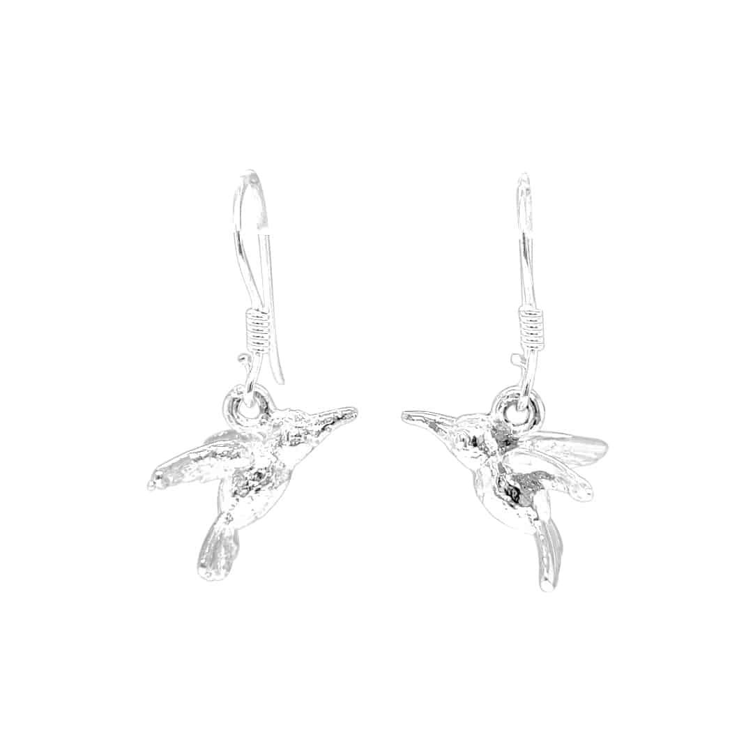 Hummingbird Silver Earrings