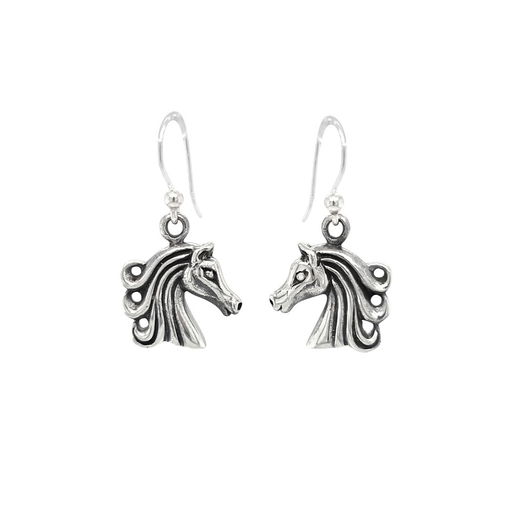 Sterling silver Horse Head Earrings