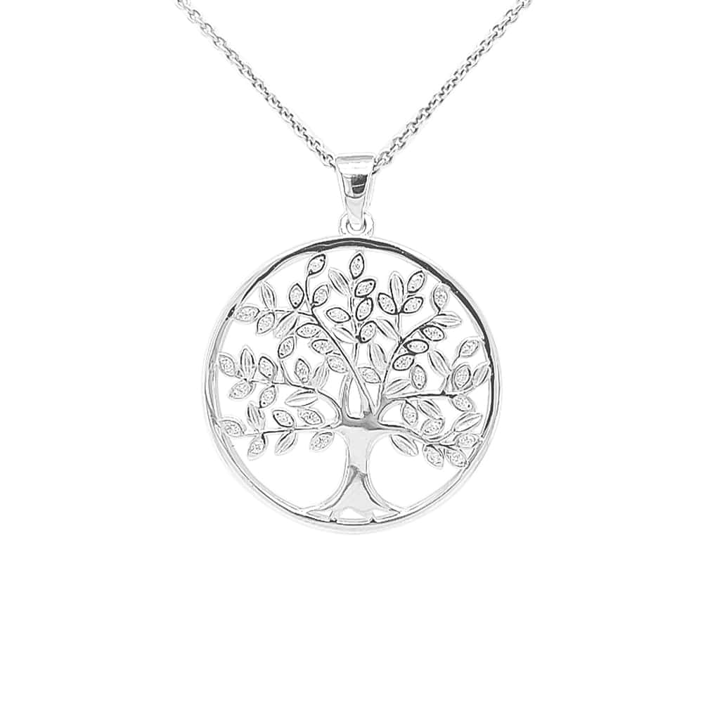 Tree of Life Silver Necklace