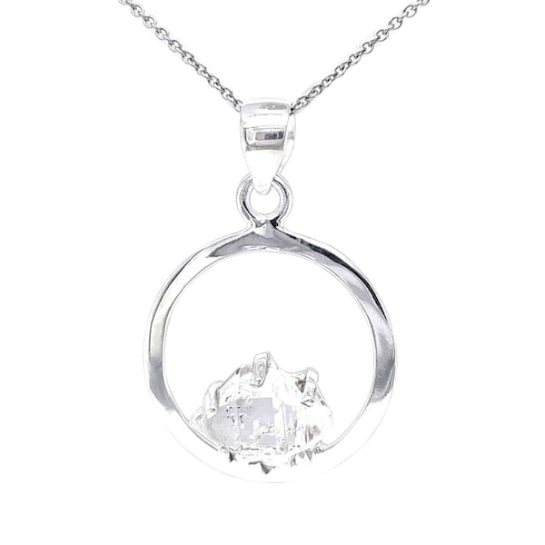 Herkimer Diamond Sterling Silver Necklace
