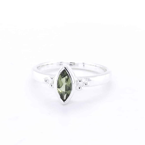 Peridot Sterling Silver Ring