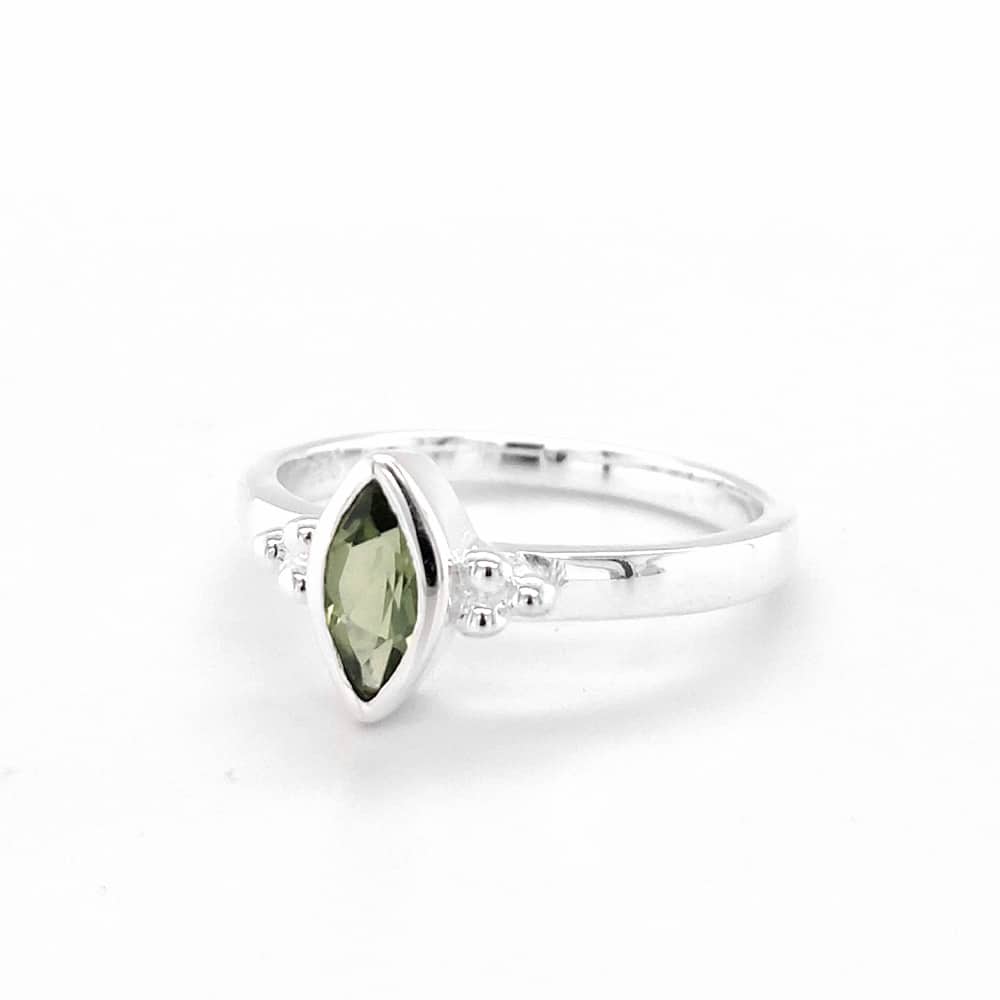Peridot Sterling Silver Ring