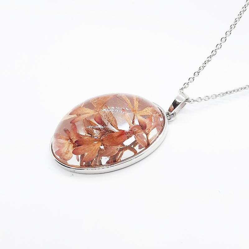 BOTANIGEM Abelia Silver Necklace