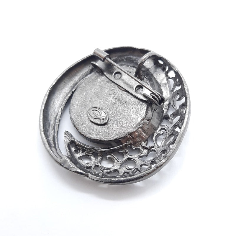 Goddess Antique Brooch