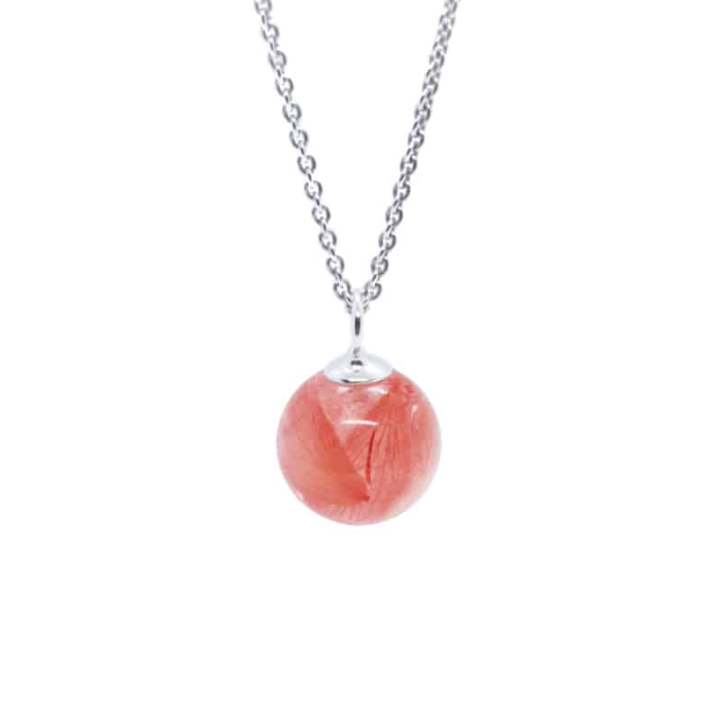 Banksia Rose Ball Necklace