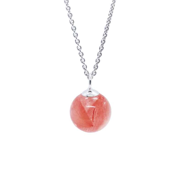 Banksia Rose Ball Necklace
