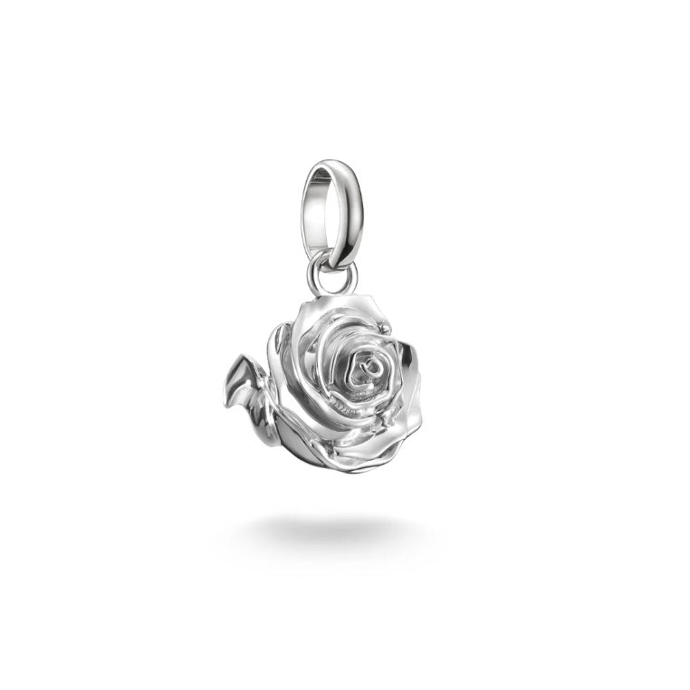 Connect Charm Rose Blossom Silver