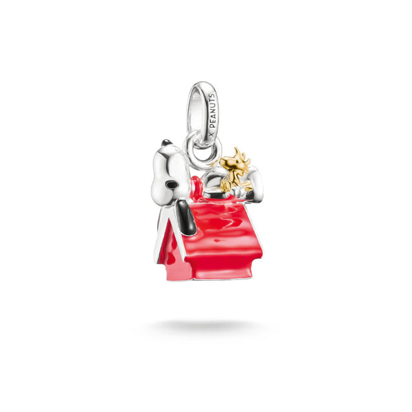 Connect Charm Snoopy & Woodstock Doghouse PEANUTS