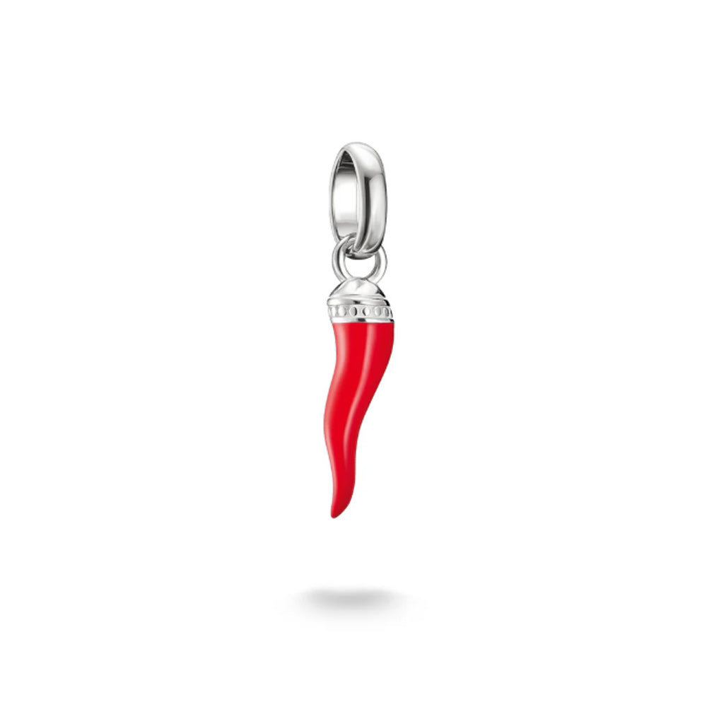 Connect Charm Pendant Cornicello Red