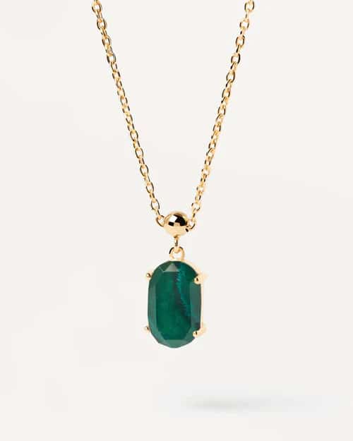 Malachite Transformation Charm