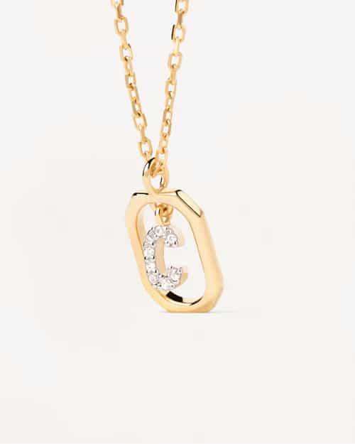 MINI LETTER C NECKLACE