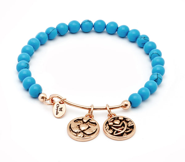 Friendship Turquoise Expandable Bangle