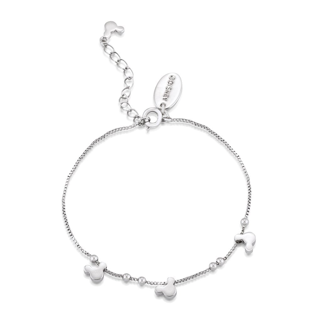 Mickey Mouse Bracelet White Gold
