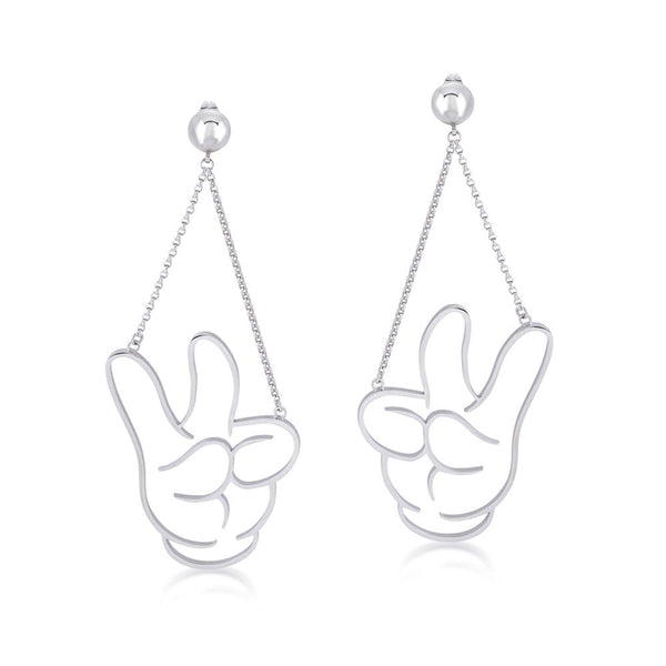 Disney Mickey Mouse Glove Drop Earrings