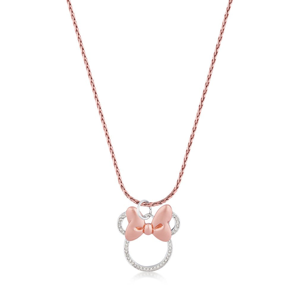 Minnie Mouse Bow Necklace