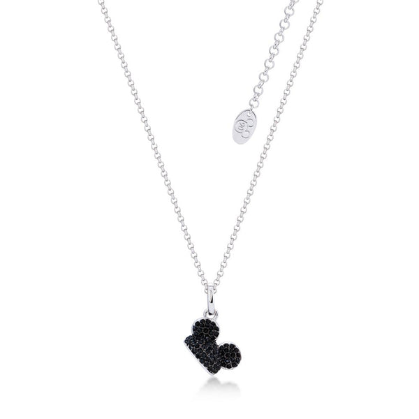 Mickey Mouse Black Ear Hat Necklace black