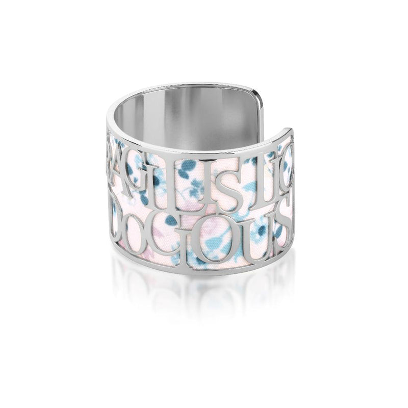 Mary Poppins Supercalifragilistic-expialidocious Bangle Silver