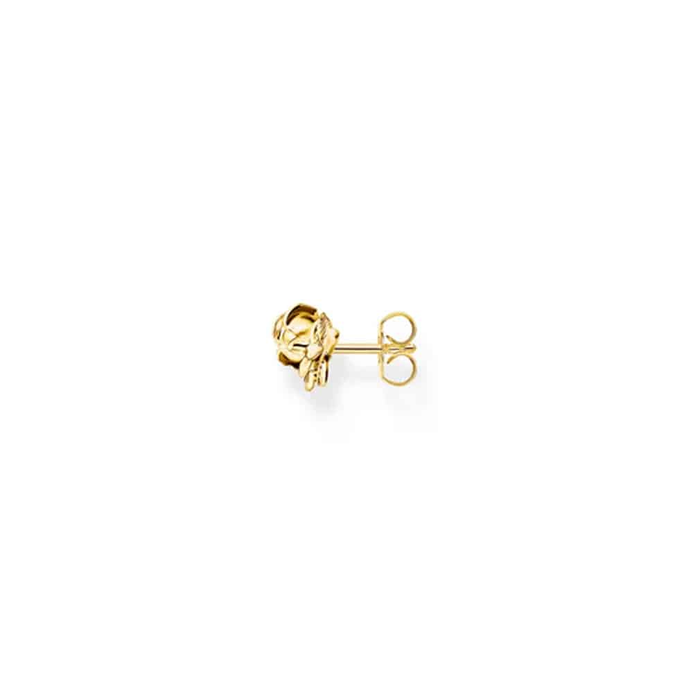 Romance Ear Studs Gold Rose