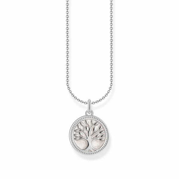 Necklace with Tree of Love Pendant Silver